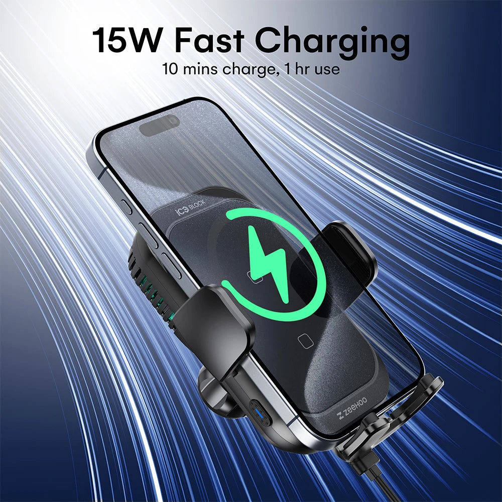 AutoCool 15W Wireless Car Charger CF70