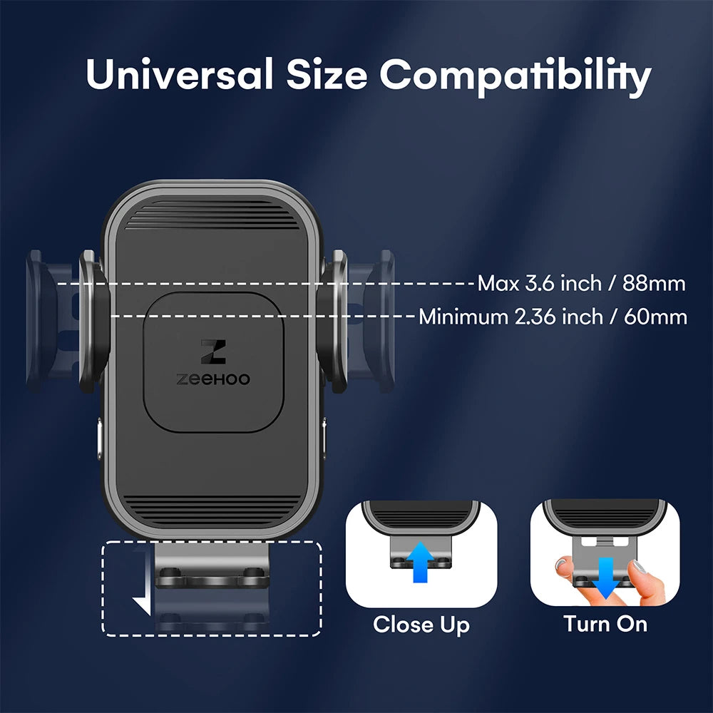 AutoGrip 15W Wireless Car Charger CC54