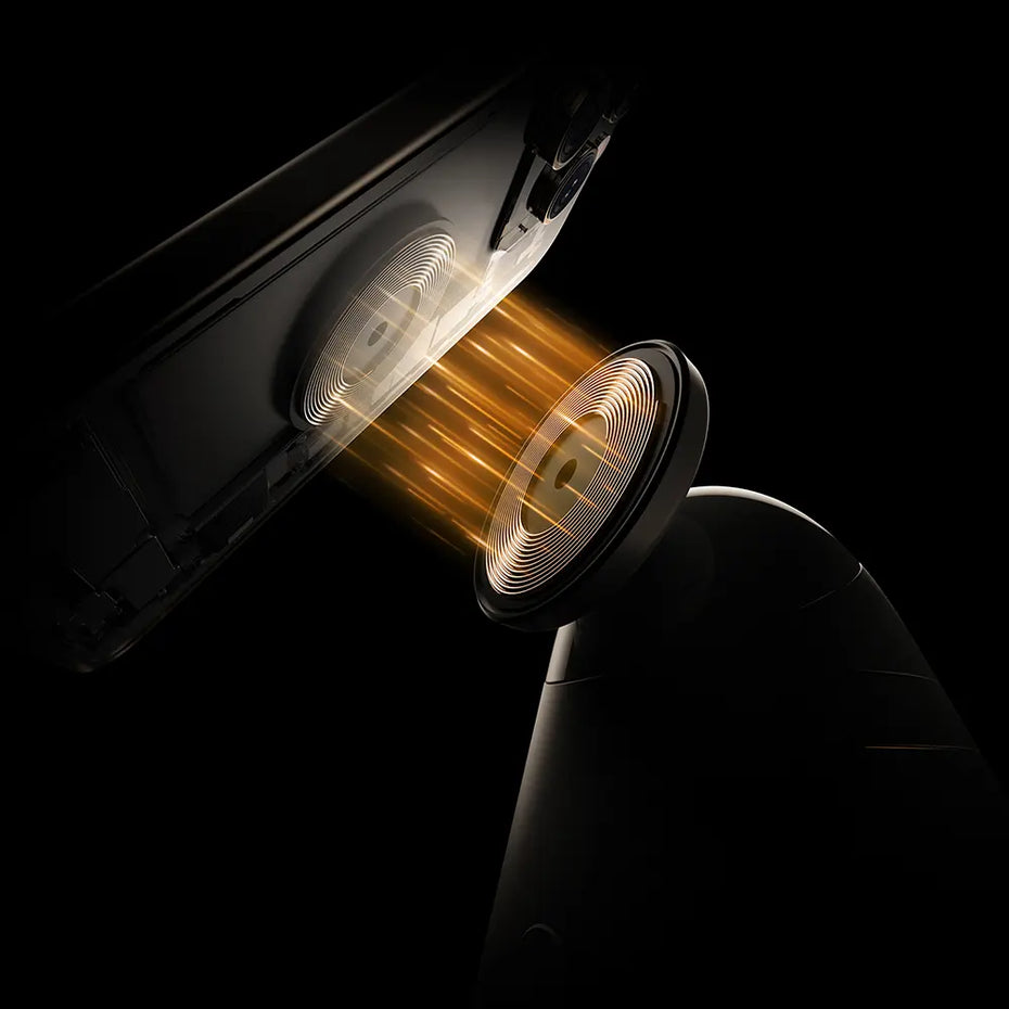 Lumino integrates the latest Qi2 wireless charging protocol, offering faster speeds, higher efficiency, and smarter power management