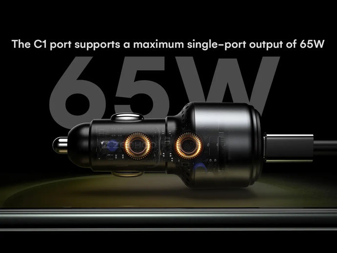 The C1 port supports a maximum single-port output of 65W