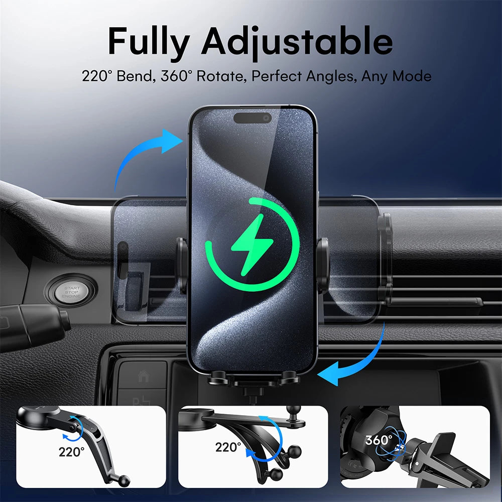 AutoCool 15W Wireless Car Charger CF70