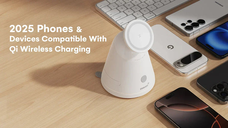 2025 Phones & Devices Compatible with Qi Wireless Charging