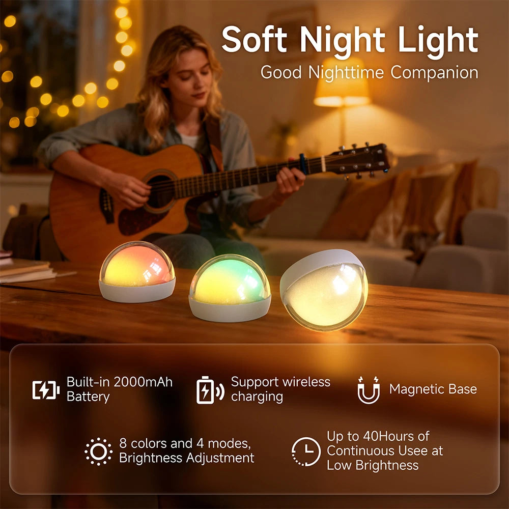 MagFlow L Wireless Charging Egg Lamp