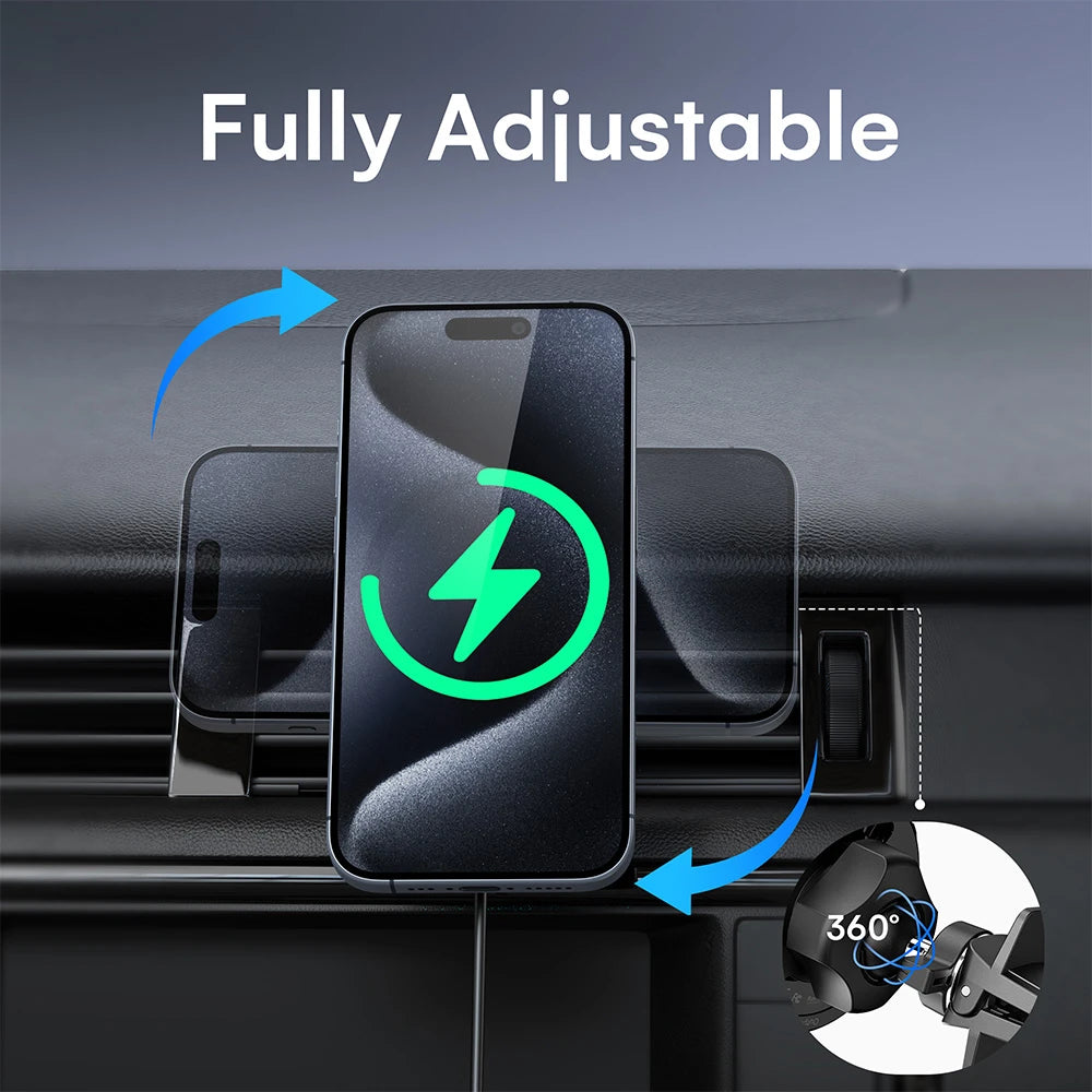 AutoCool 15W Wireless Car Charger IC80S