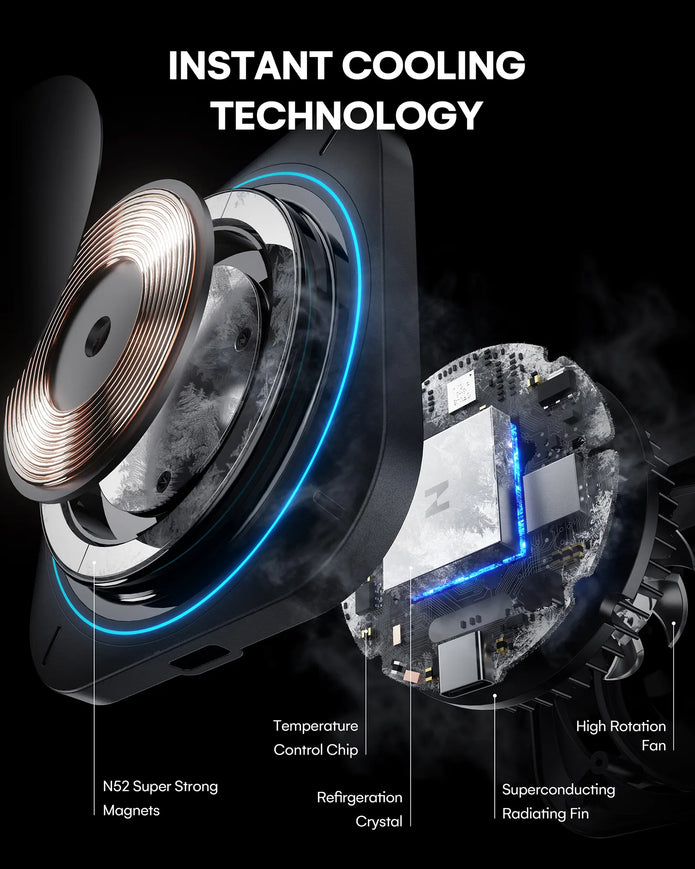 AutoCool 15W Wireless Car Charger IC90-2