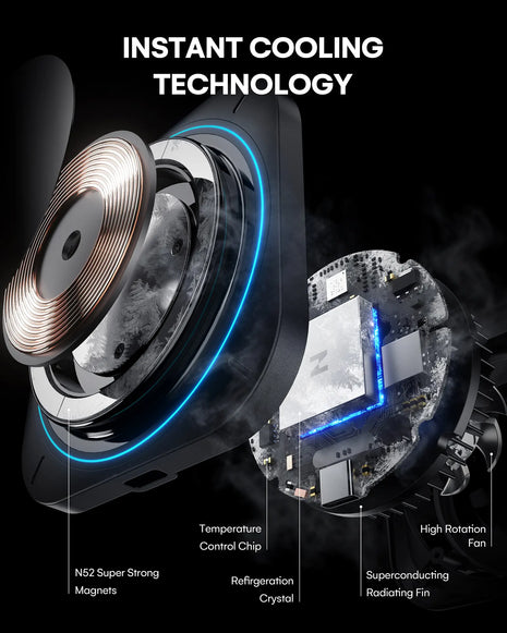 AutoCool 15W Wireless Car Charger IC90-2