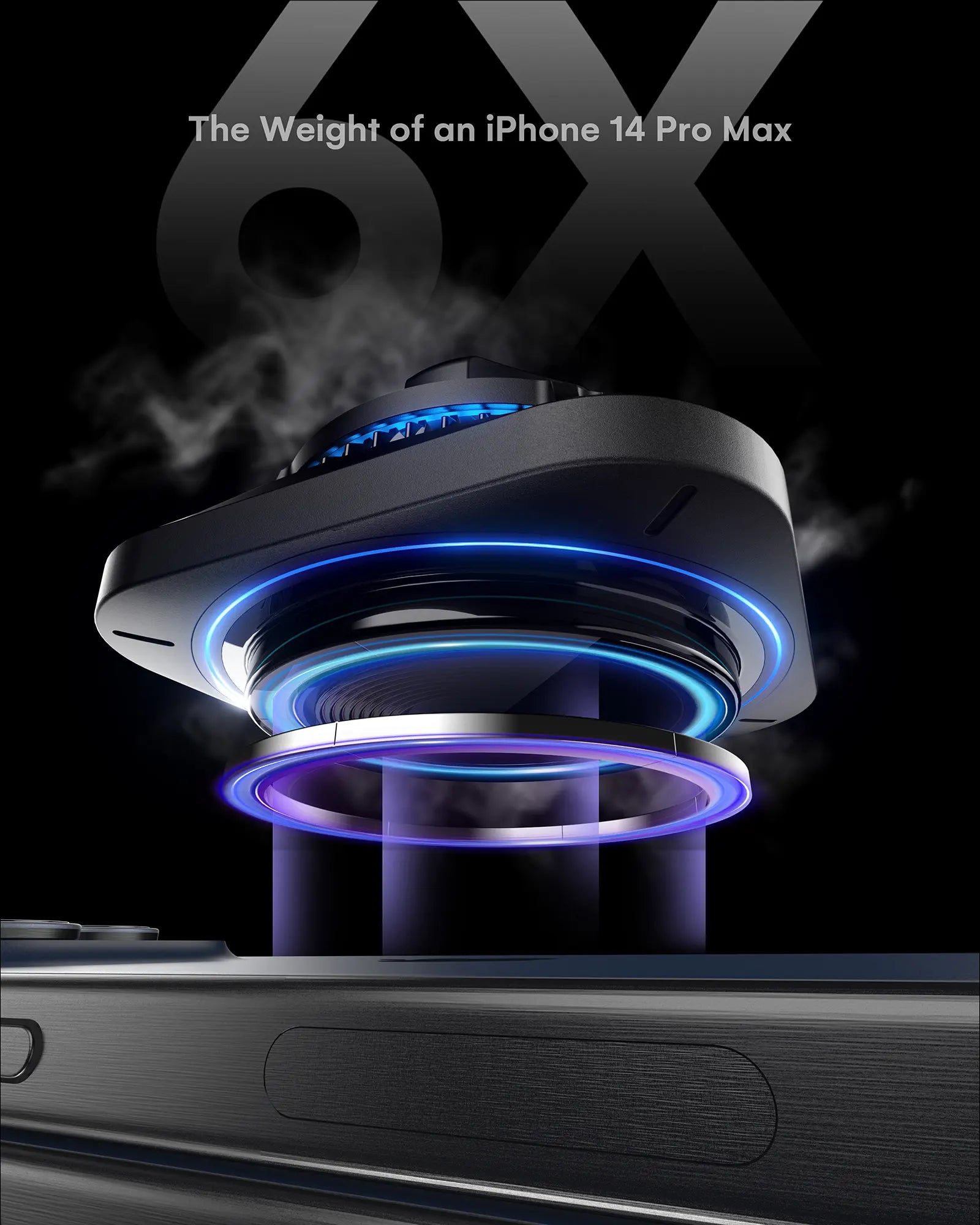 AutoCool 15W Wireless Car Charger IC90-5