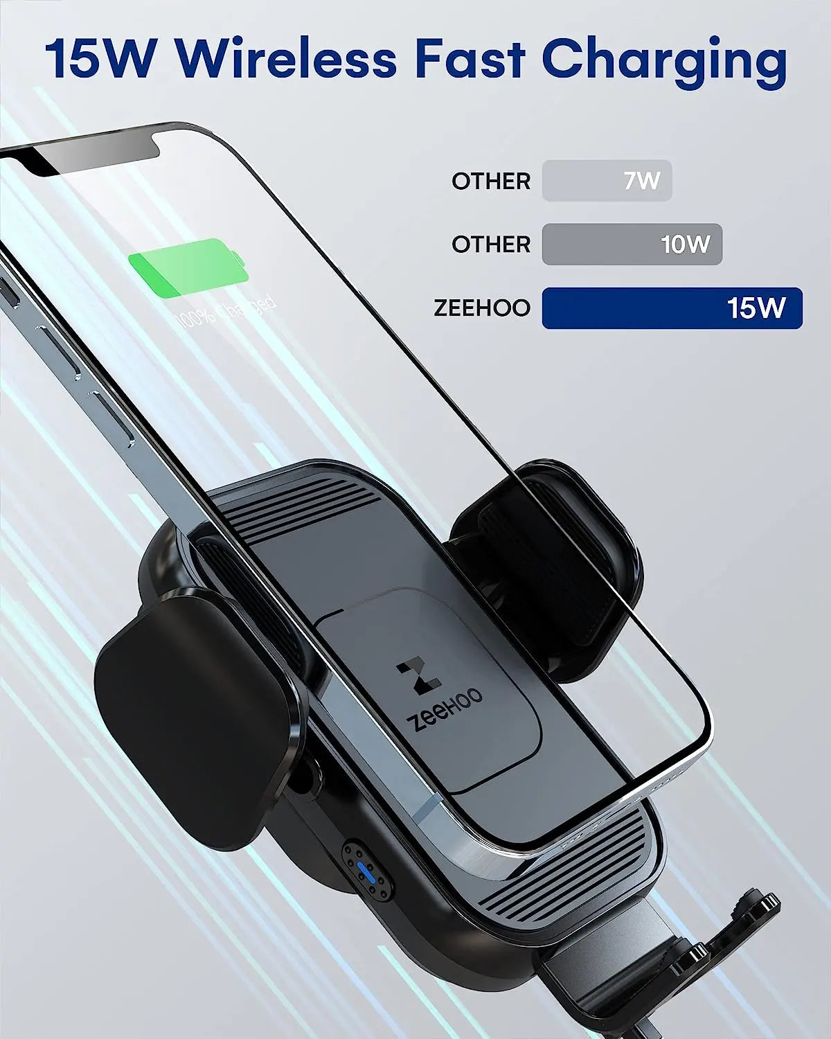 AutoGrip 15W Wireless Car Charger CC54-2