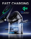 Black CylinTrick-R 3-in-1 Wireless Charging Station-3
