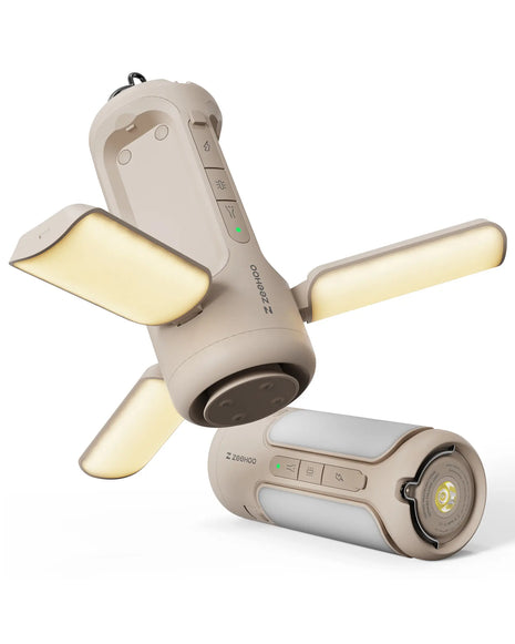 Brown Rechargeable LED Camping Lantern