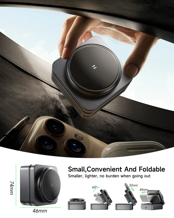 FoldTrack 3-in-1 Wireless Charging Station
