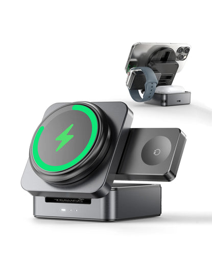 FoldTrack 3-in-1 Wireless Charging Station