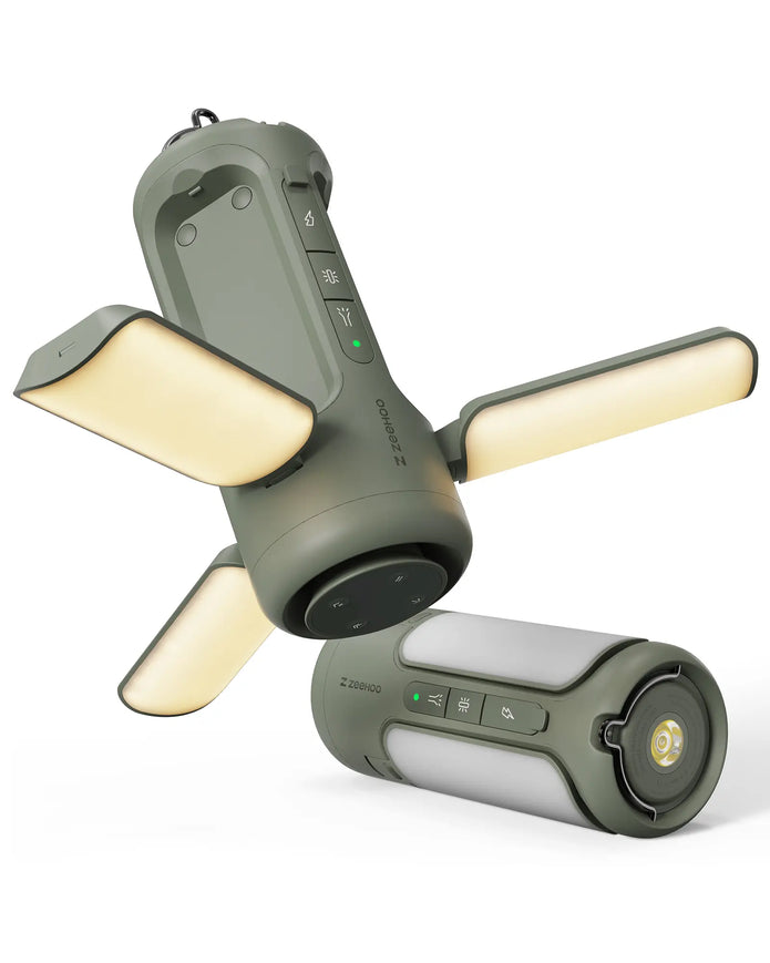 Green Rechargeable LED Camping Lantern