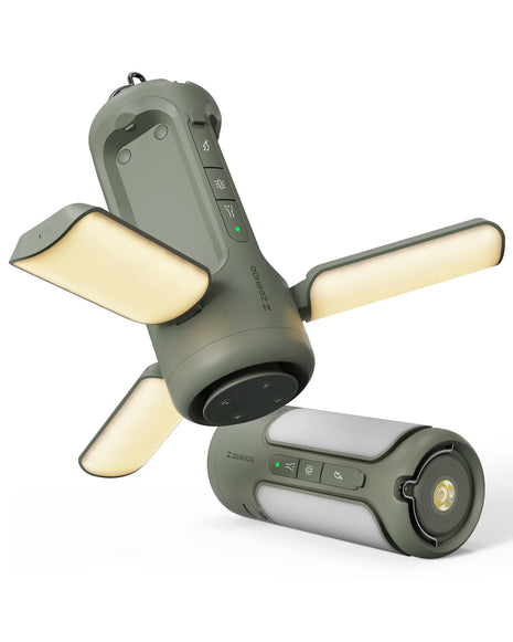 Green Rechargeable LED Camping Lantern