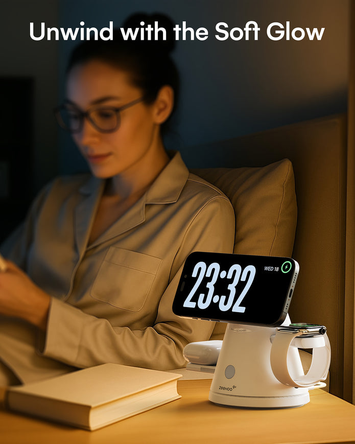 LuminoCore 4-in-1 Wireless Charging Station-10