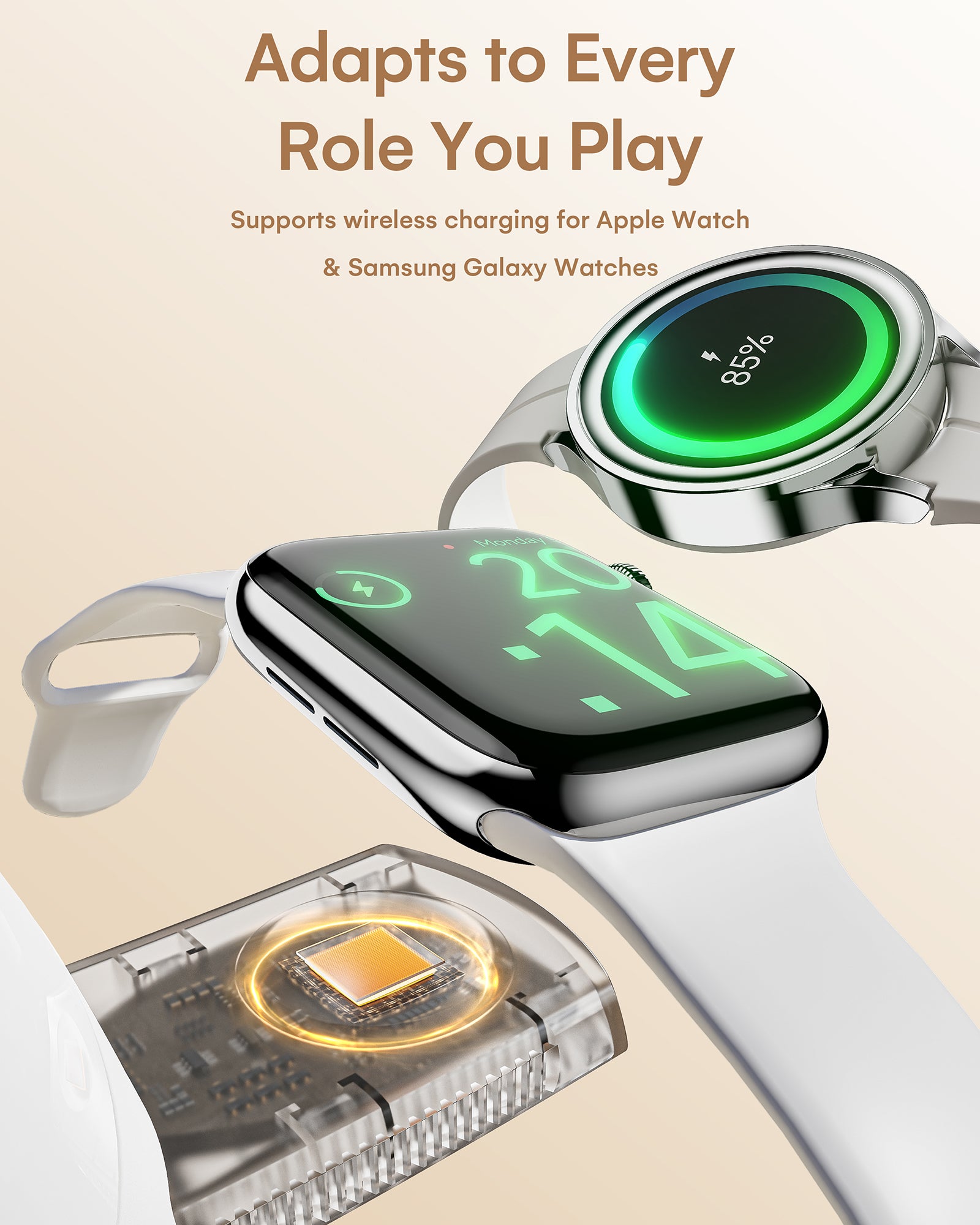 LuminoCore 4-in-1 Wireless Charging Station-6