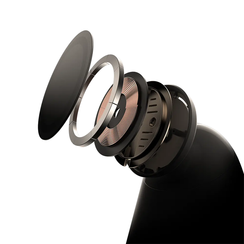 Lumino uses a custom-designed N52 magnetic ring for firm, precise alignment