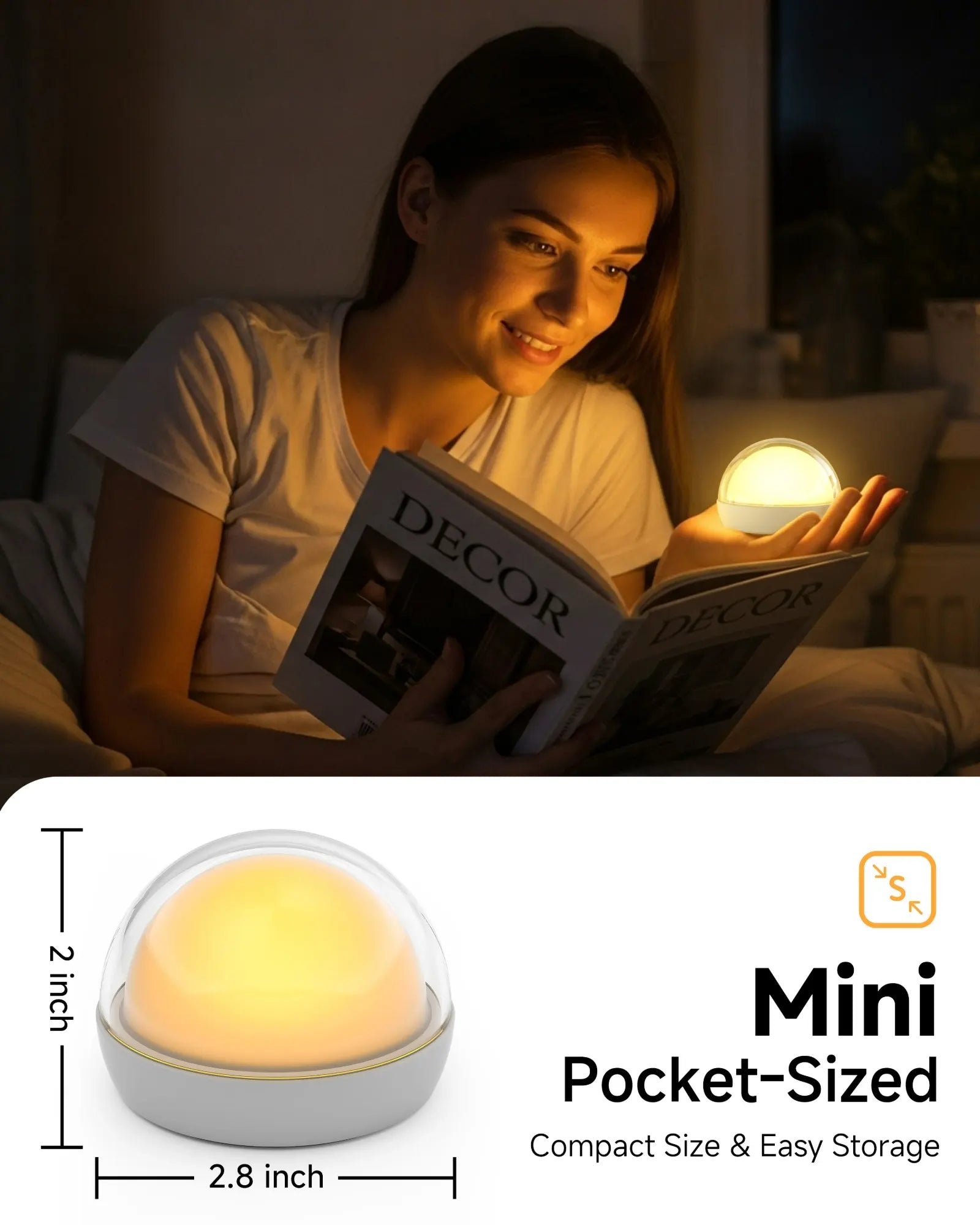MagFlow L Wireless Charging Egg Lamp
