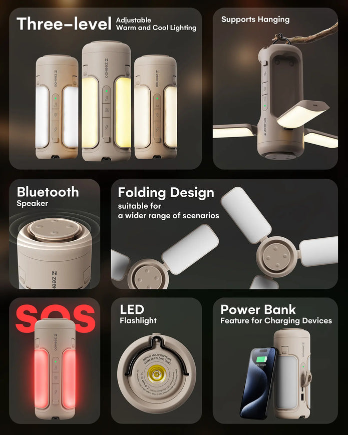 Rechargeable LED Camping Lantern-6
