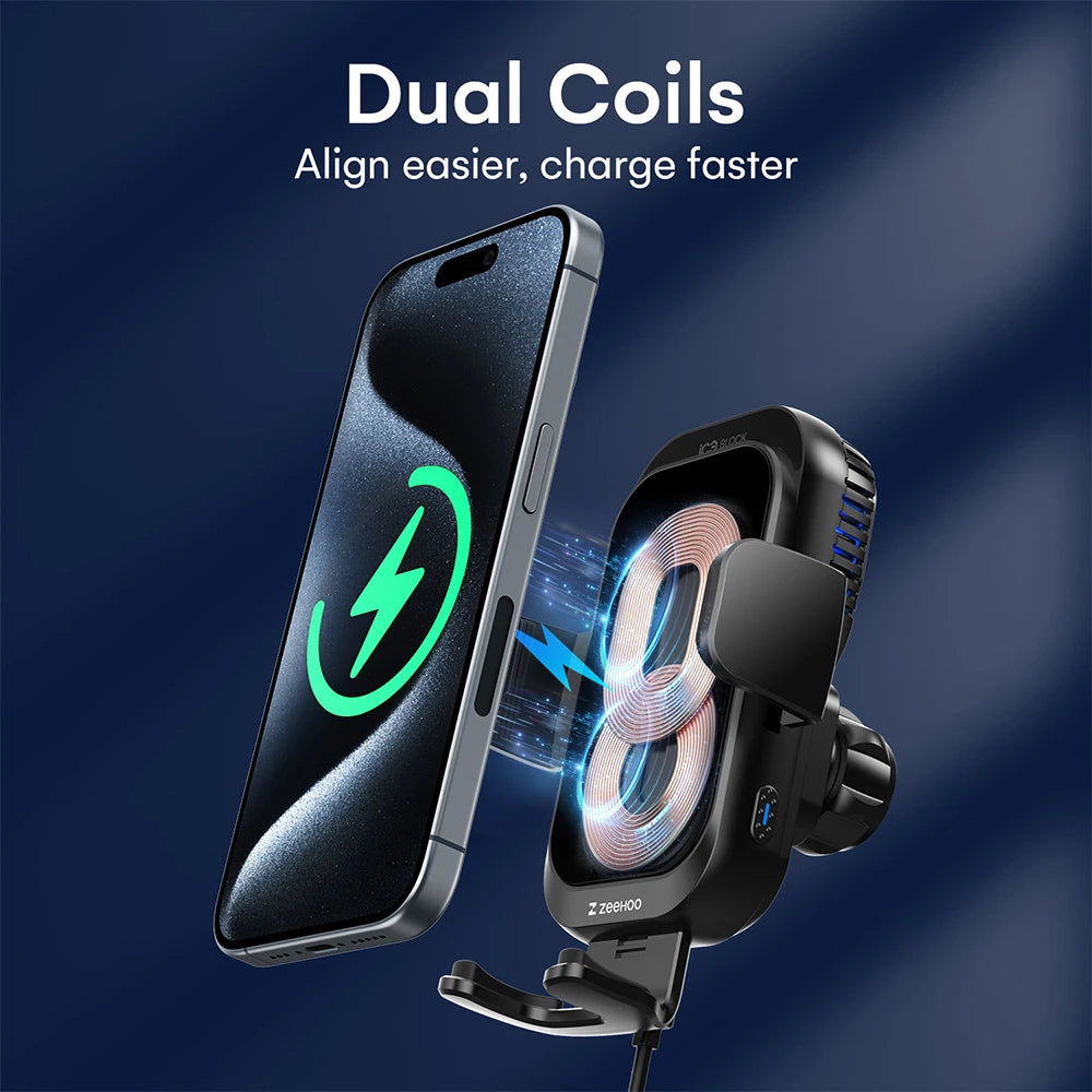 AutoCool 15W Wireless Car Charger CF70