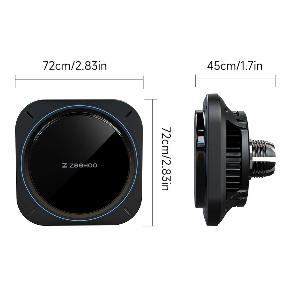AutoCool 15W Wireless Car Charger IC90